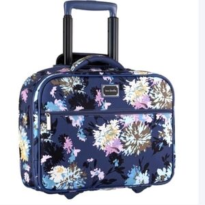 Vera Bradley Rolling Work Bag NWT Chrysanthemum Design